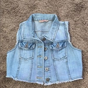 Light Demin Jean Vest